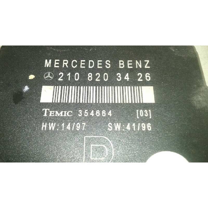 Recambio de centralita check control para mercedes-benz clase e (w210) berlina diesel 2.9 turbodiesel cat referencia OEM IAM 210 - Gris 2