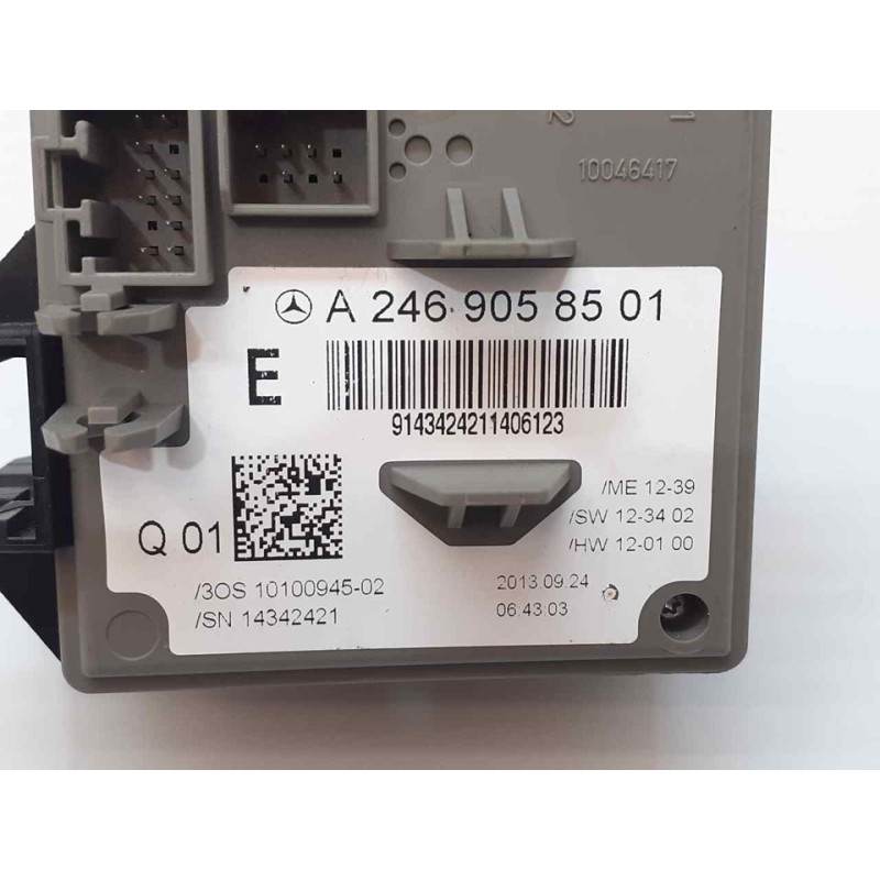 Recambio de antirrobo / llave contacto para mercedes-benz clase cla (w117) cla 220 cdi (117.303) referencia OEM IAM A2469058501 3