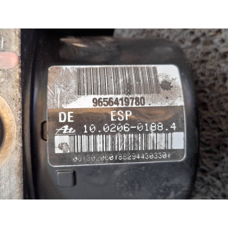 Recambio de abs para citroën c5 berlina 1.6 hdi cat (9hy / dv6ted4) referencia OEM IAM 9656419780 10020601884 10096011463 - Blanco 5