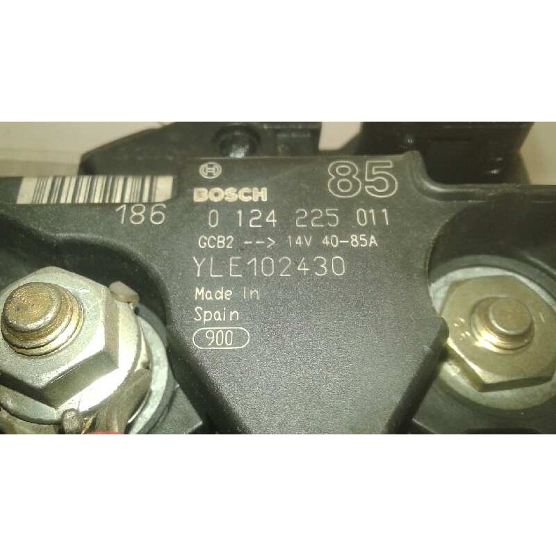 Recambio de alternador para mg serie 45 (rt) 1.6 16v cat referencia OEM IAM 0124225011 YLE102430 3