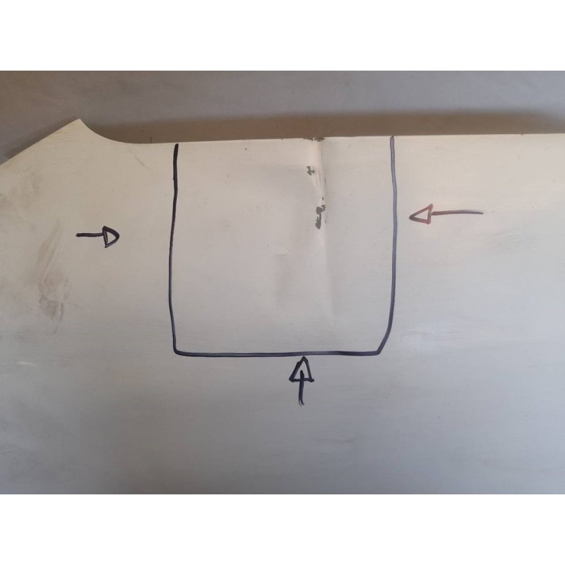 Recambio de capo para fiat doblo emotion referencia OEM IAM - Blanco 3