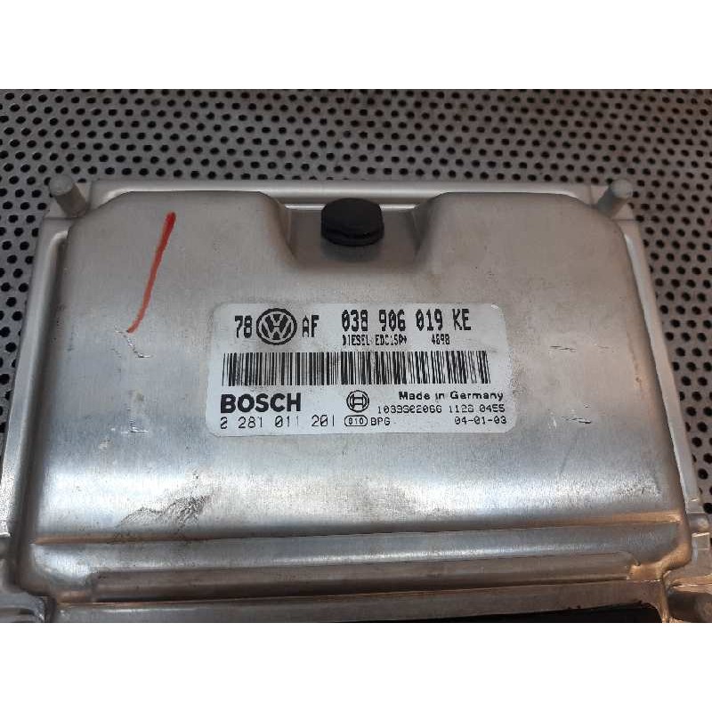 Recambio de centralita motor uce para volkswagen passat berlina (3b3) advance referencia OEM IAM 038906019KE 0281011201 BOSCH 4