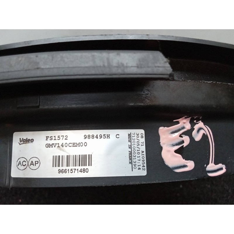 Recambio de electroventilador para peugeot 308 premium referencia OEM IAM 988495H 9661571480 VALEO 4