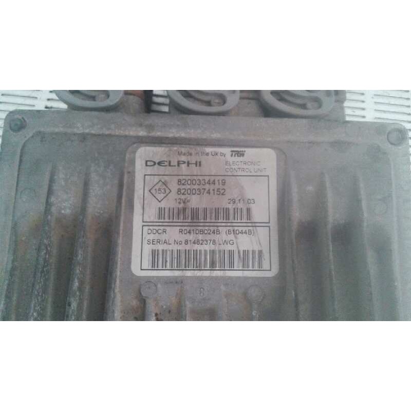 Recambio de centralita motor uce para renault scenic ii 1.5 dci diesel referencia OEM IAM 8200334419 8200374152 - Azul 2