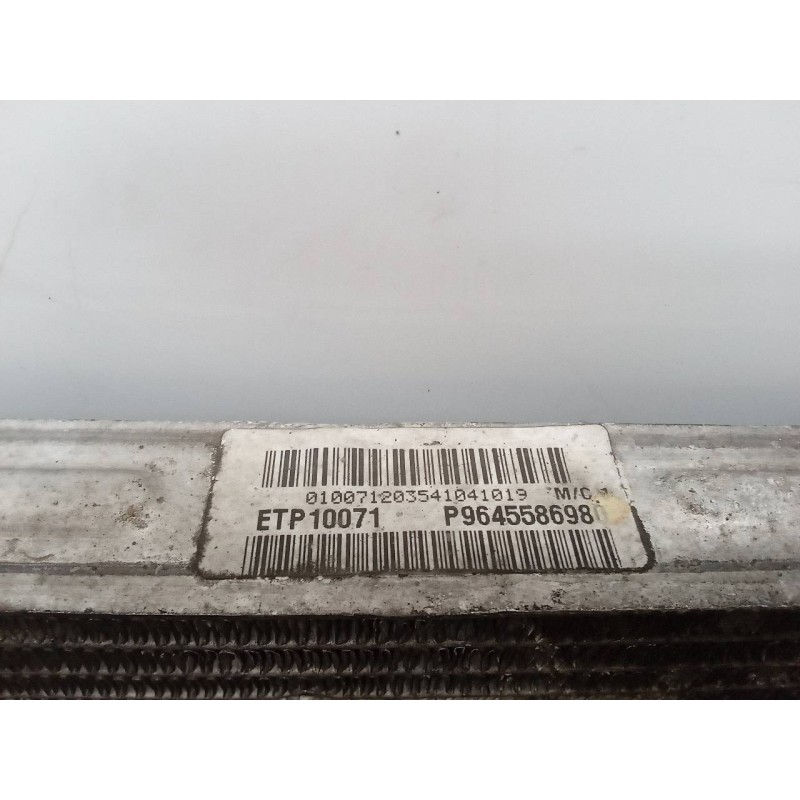 Recambio de radiador agua para citroën c5 berlina 1.6 hdi cat (9hy / dv6ted4) referencia OEM IAM P9645586980 - Blanco 2