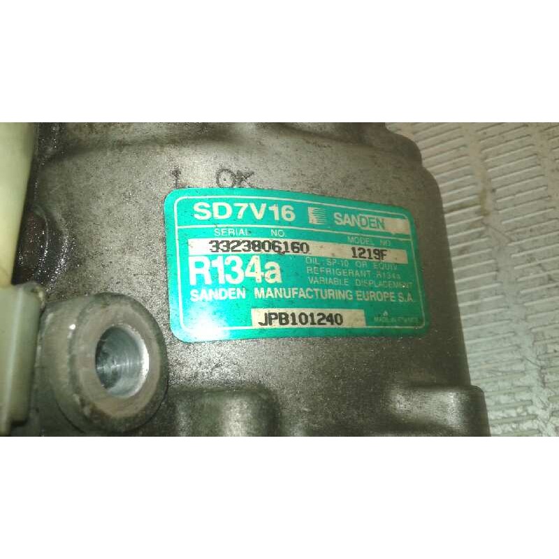 Recambio de compresor aire acondicionado para mg serie 45 (rt) 1.6 16v cat referencia OEM IAM 4