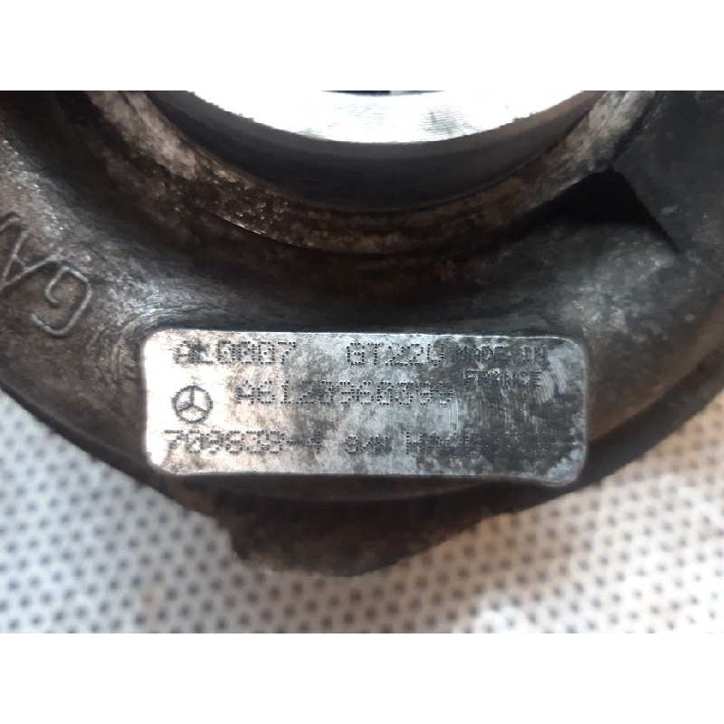 Recambio de turbocompresor para mercedes-benz sprinter 02.00  caja cerrada 316 cdi (903.661-662) referencia OEM IAM A6128960399 2