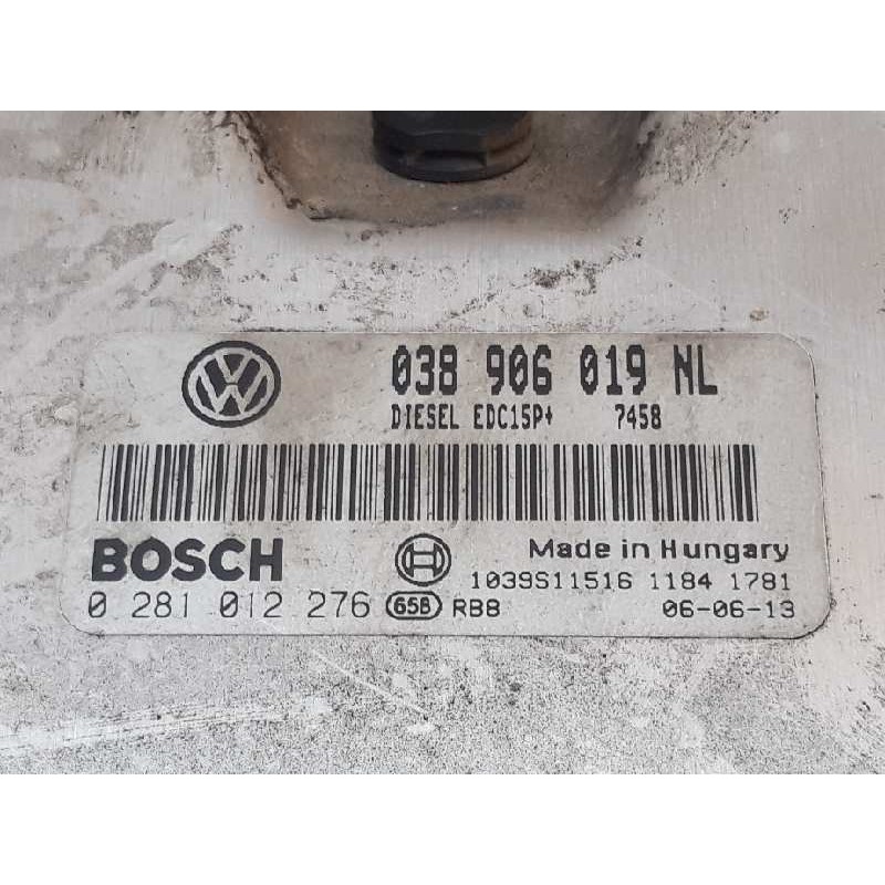 Recambio de centralita motor uce para seat ibiza (6l1) reference referencia OEM IAM 0281012276 038906019NL 2