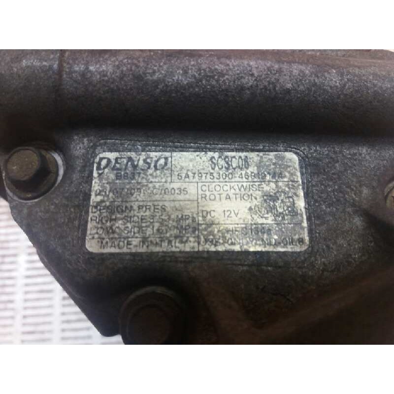 Recambio de compresor aire acondicionado para fiat punto berlina (188) 1.3 jtd cat referencia OEM IAM 5A7975300 46B19144 B837 - Gris 3