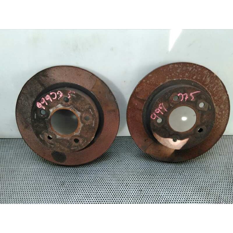Recambio de disco de freno trasero para nissan primera berlina (p12) 1.6 cat referencia OEM IAM - Gris 2