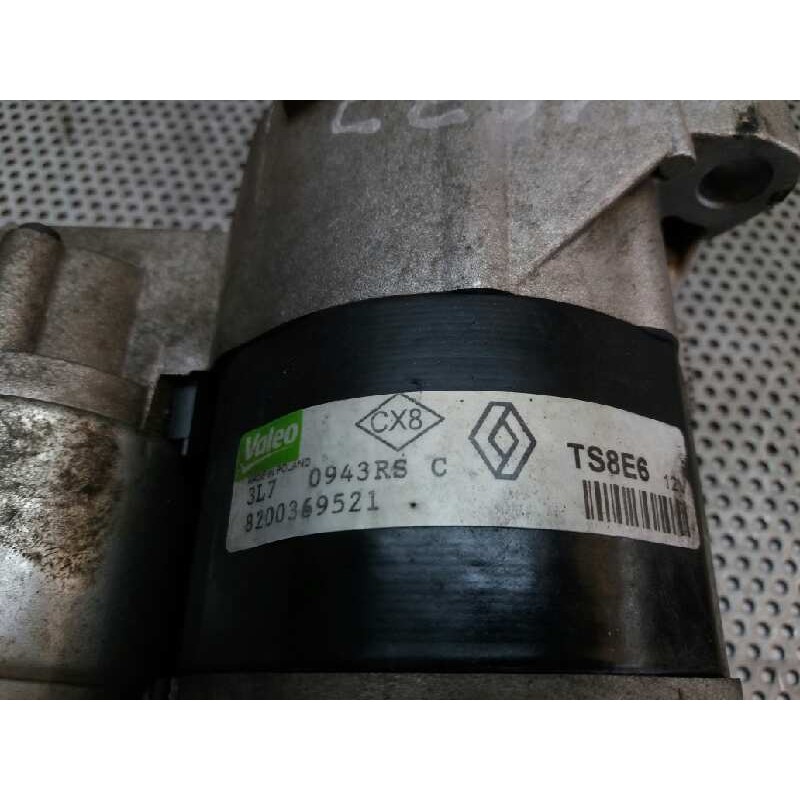 Recambio de motor arranque para renault kangoo (f/kc0) authentique referencia OEM IAM 8200369521 TS8E6 VALEO 2