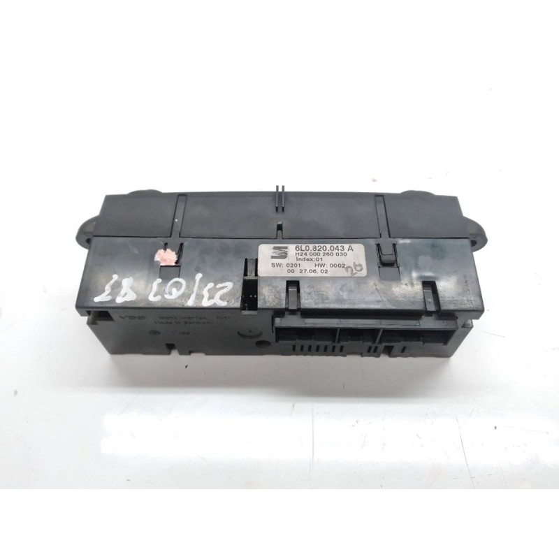 Recambio de mando climatizador para seat ibiza (6l1) signo referencia OEM IAM 6L0820043A 3