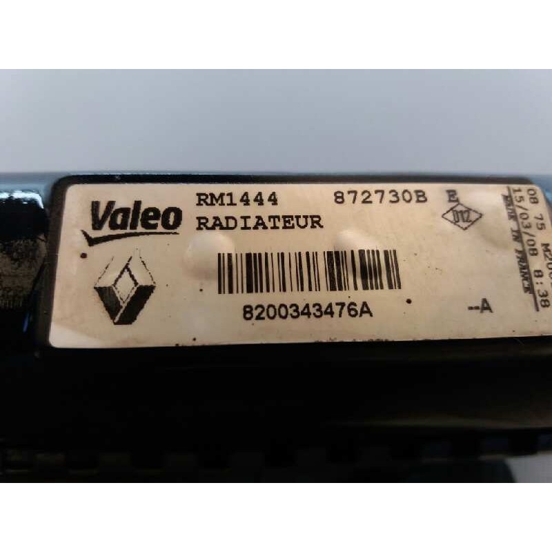 Recambio de radiador agua para renault kangoo (f/kc0) authentique referencia OEM IAM CM82343476A RM1444 2