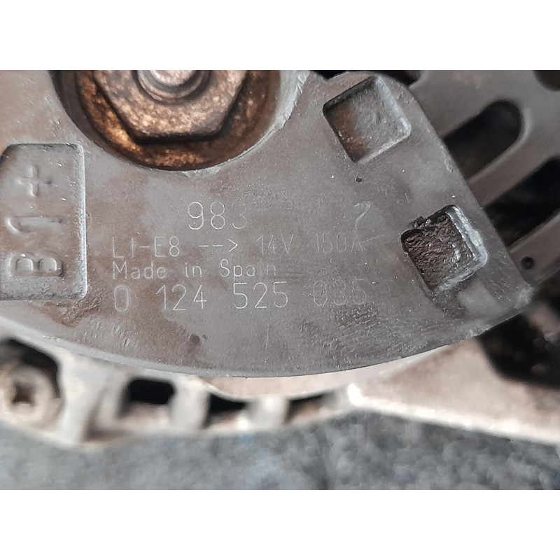 Recambio de alternador para citroën c3 picasso sx referencia OEM IAM 9646321880 0124525035 BOSCH - Gris 4