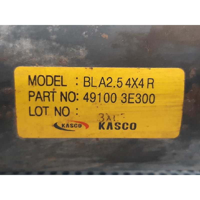 Recambio de transmision central para kia sorento 2.5 crdi ex referencia OEM IAM 491003E300 - Gris 3
