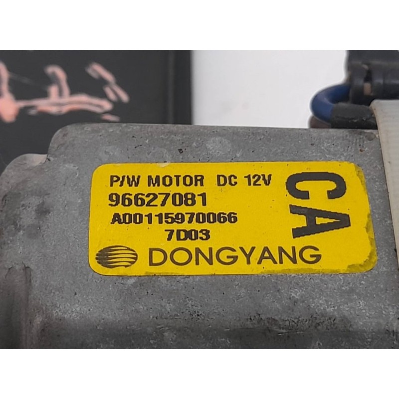 Recambio de elevalunas trasero izquierdo para chevrolet captiva 2.0 vcdi ltx sport referencia OEM IAM 96627081 - Negro 2