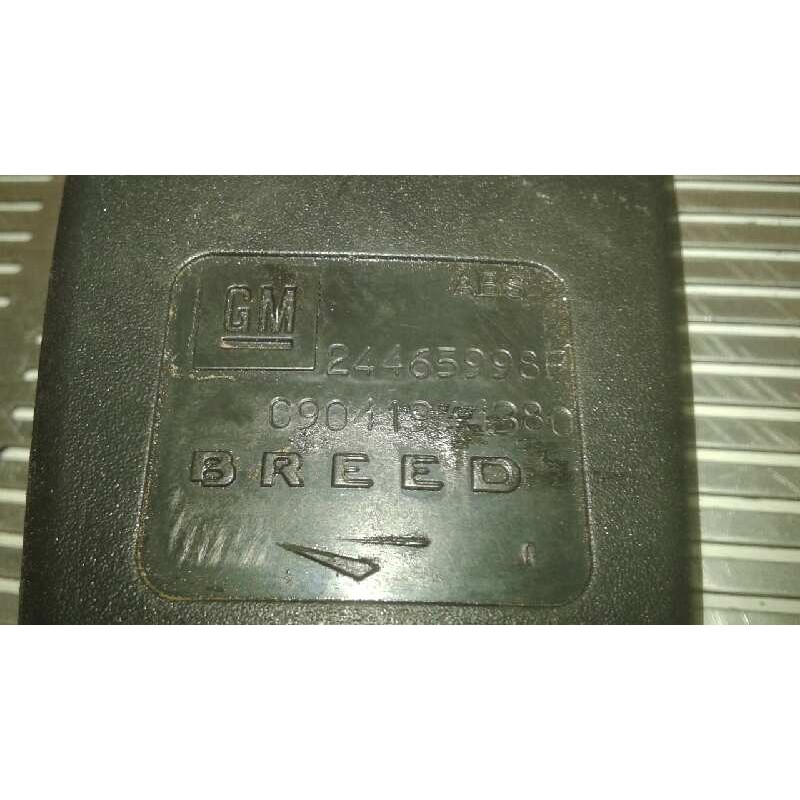 Recambio de enganche cinturon trasero central para opel vectra c berlina comfort referencia OEM IAM 24465998F - Gris 2
