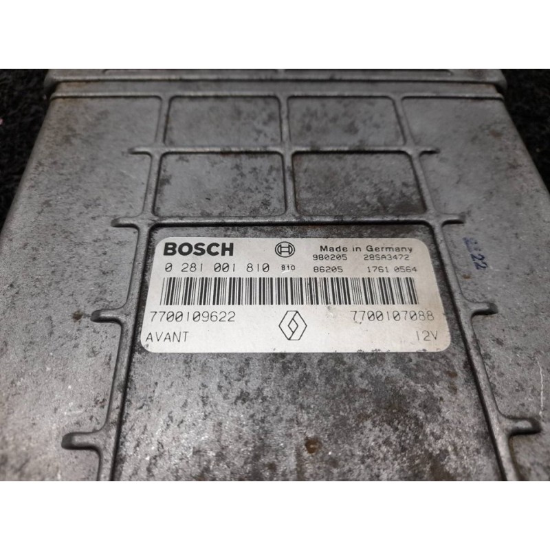Recambio de centralita motor uce para renault megane i berlina hatchback (ba0) 1.9 dti diesel cat referencia OEM IAM 0281001810 - Verde 3