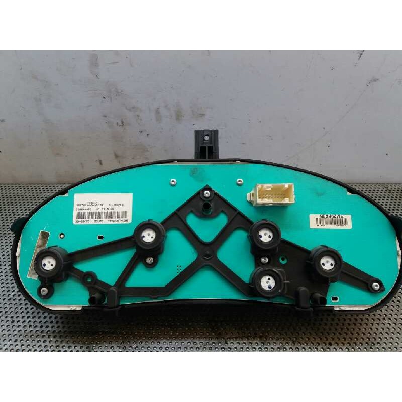 Recambio de cuadro instrumentos para peugeot 206 berlina xs referencia OEM IAM 9656696680 T122KJA - Gris 4
