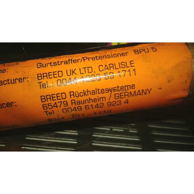 Recambio de enganche cinturon trasero izquierdo para opel vectra c berlina comfort referencia OEM IAM 29ETK3 - Gris 2