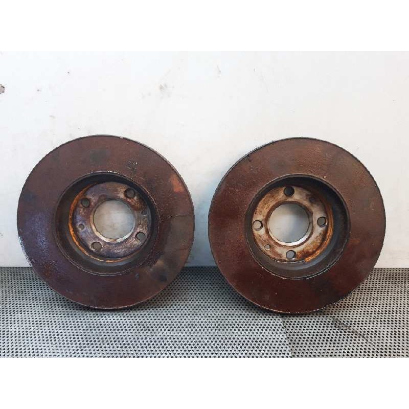 Recambio de disco freno delantero para kia rio 1.2 cat referencia OEM IAM - Negro 2