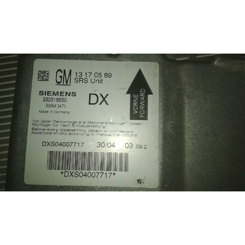 Recambio de kit airbag para opel vectra c berlina comfort referencia OEM IAM - Gris 4